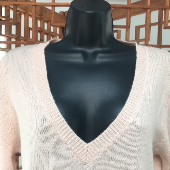 Xhilaration peach sweater with ribbon. Size L - Picture 2 of 5